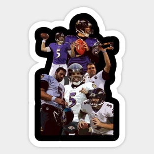 Joe Flacco Vector Art Sticker